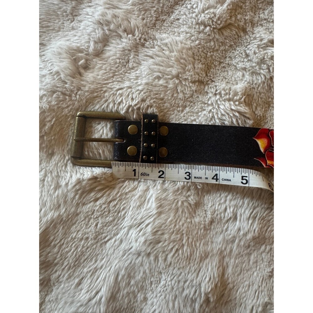 Ed Hardy Leather Belt Large - Picture 4 of 7